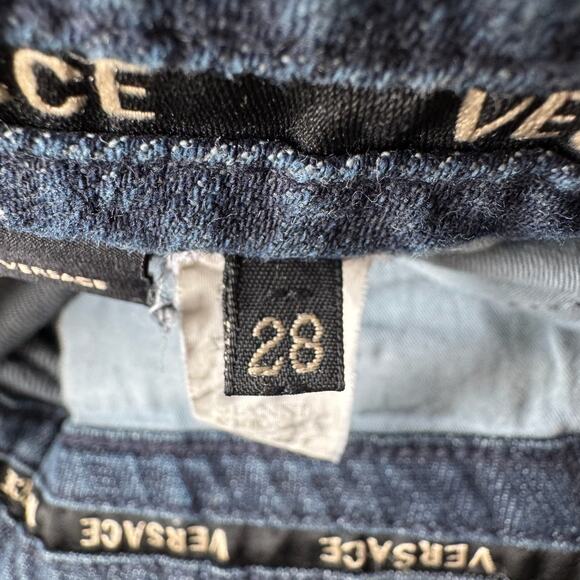 Vintage Y2K GIANNI VERSACE COUTURE Low-Rise Jeans - Picture 12 of 12